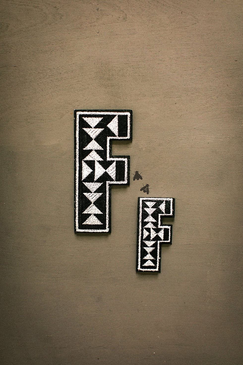 Thumbnail: 2 FLY DIY PATCH LETTERS *small