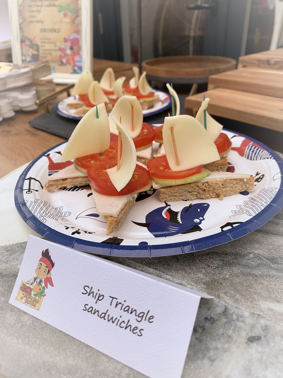 Ship Triangle Sandwiches