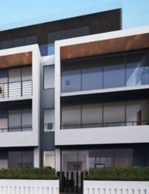 Exterior rendering of 62 Station in Fairfield.