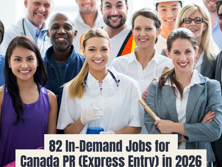 82 In-Demand Jobs for Canada PR (Express Entry) in 2026