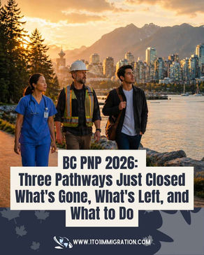 BC PNP 2026: Three Pathways Just Closed — What's Gone, What's Left, and What to Do