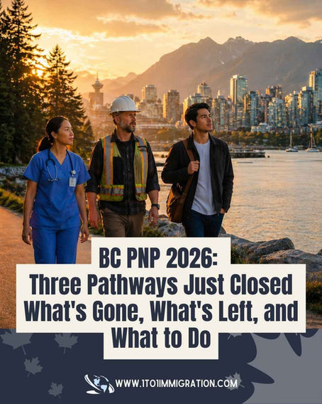 BC PNP 2026: Three Pathways Just Closed — What's Gone, What's Left, and What to Do 