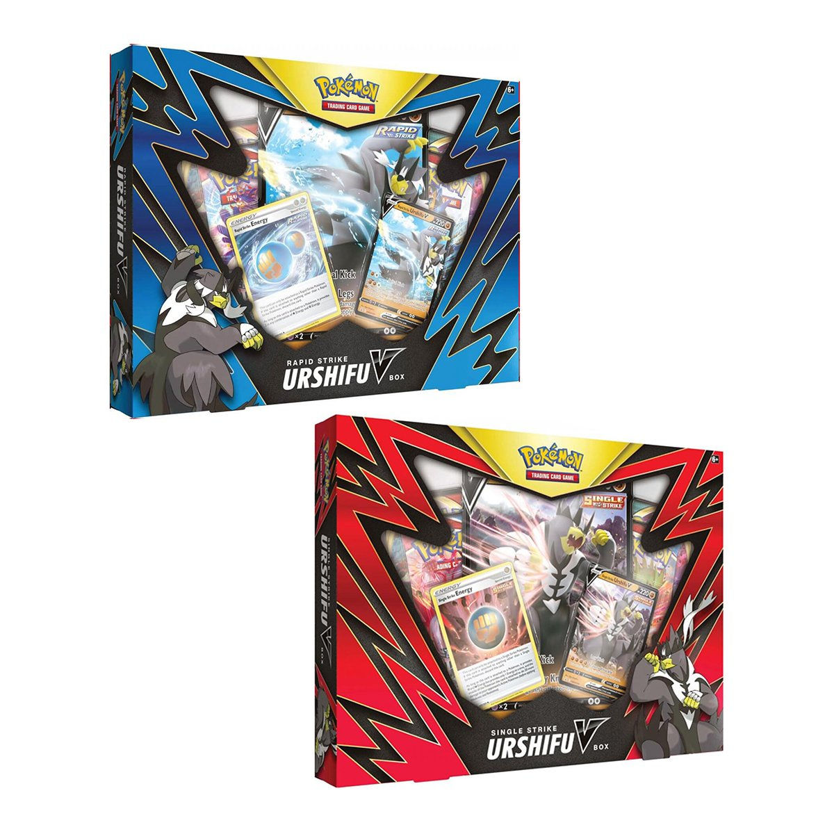 POKÉMON TCG Single/Rapid Strike Urshifu V Box