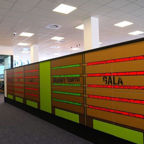 Rabobank gala wall art