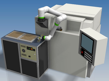 COLLABORATIVE ROBOT FEEDING GRINDER