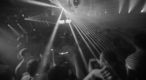Party mit Laserbeleuchtung