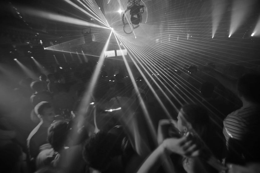 Disco B&W