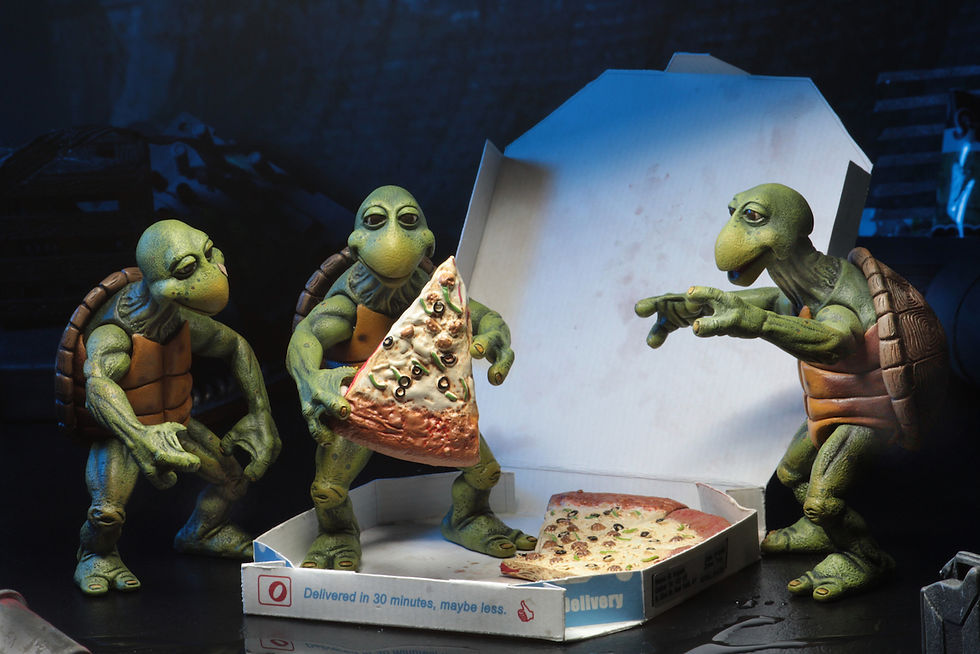 Miniatura: TMNT (1990 Movie) Baby Turtles 1/4 Scale Figure Set
