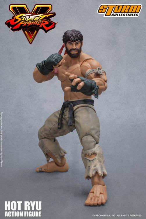 Miniatura: Street Fighter V Hot Ryu 1/12 Scale SDCC 2017 Figura exclusiva