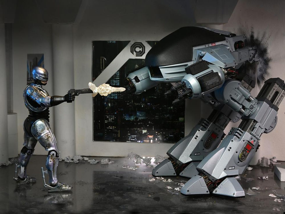 Miniatura: RoboCop Ultimate Battle Damaged RoboCop with Chair