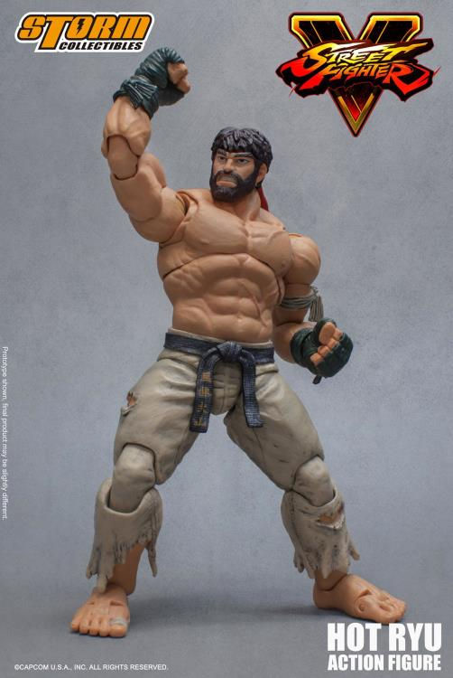 Miniatura: Street Fighter V Hot Ryu 1/12 Scale SDCC 2017 Figura exclusiva