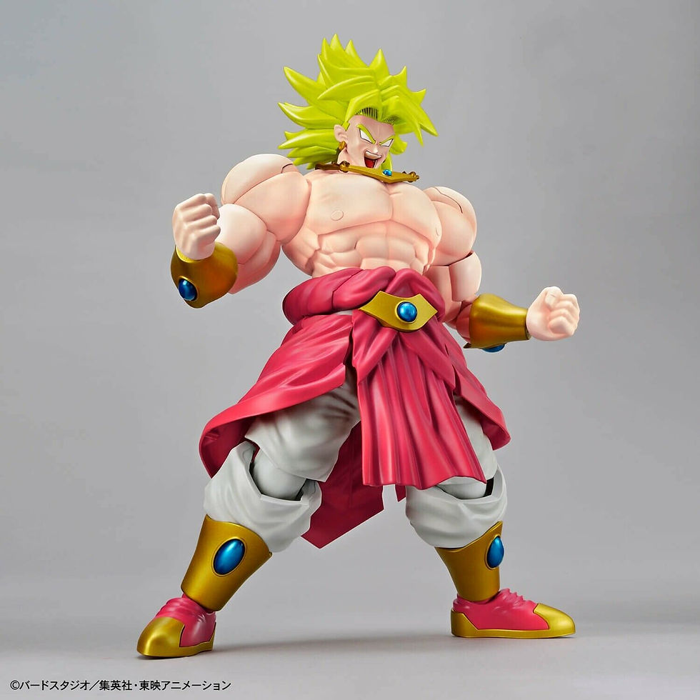 Miniatura: Legendary Super Saiyan Broly figure rise nueva version