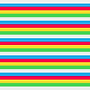 A bold striped background inspired by the colors of the Roll the Job! board game.