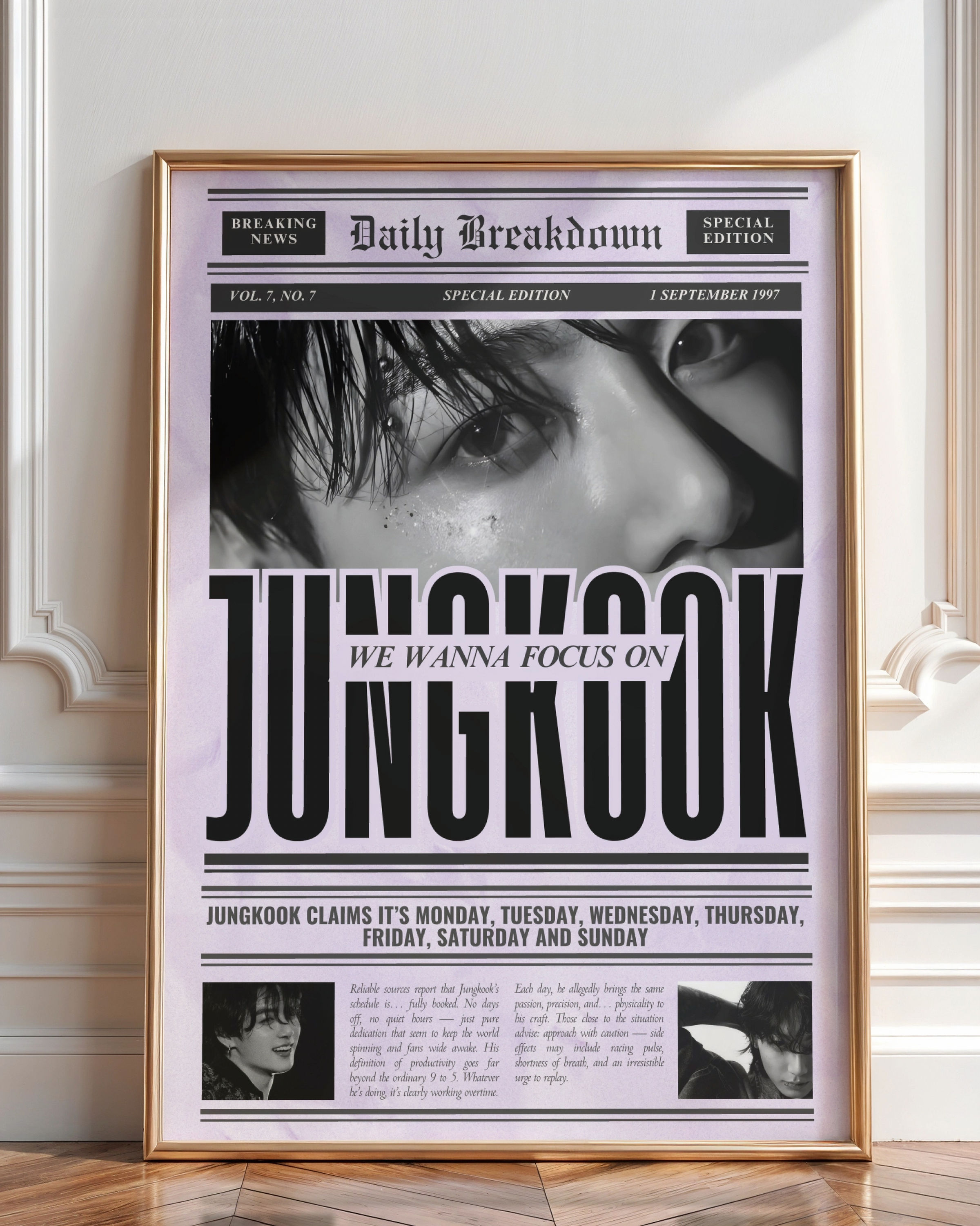 Seven Days a Week US$5.20