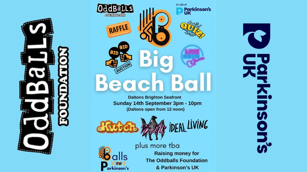 BALLS TO PARKINSONS BIG BEACH BALL