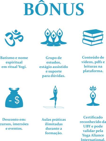 bônus aulas de yoga