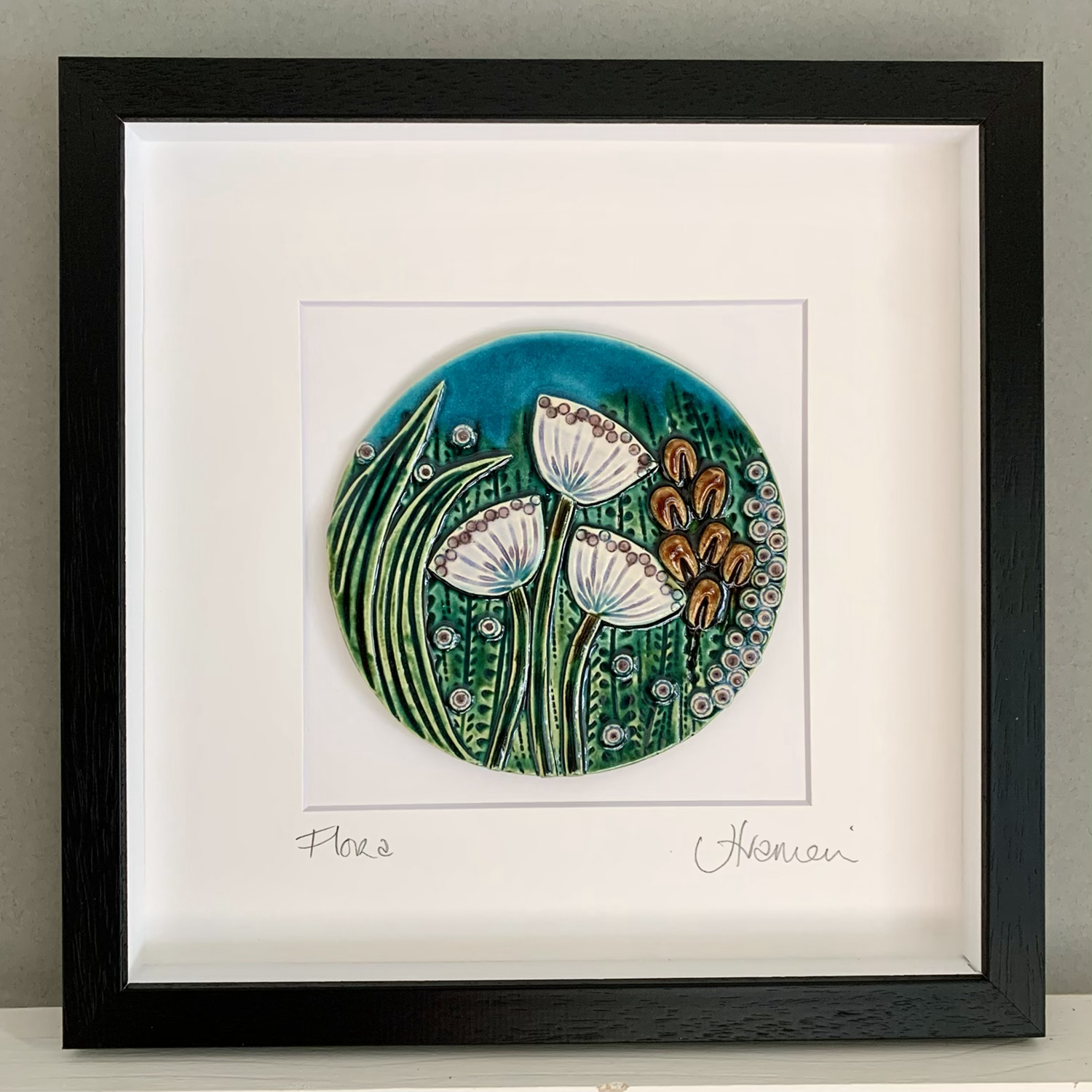 'Flora' Tile Frame - Medium