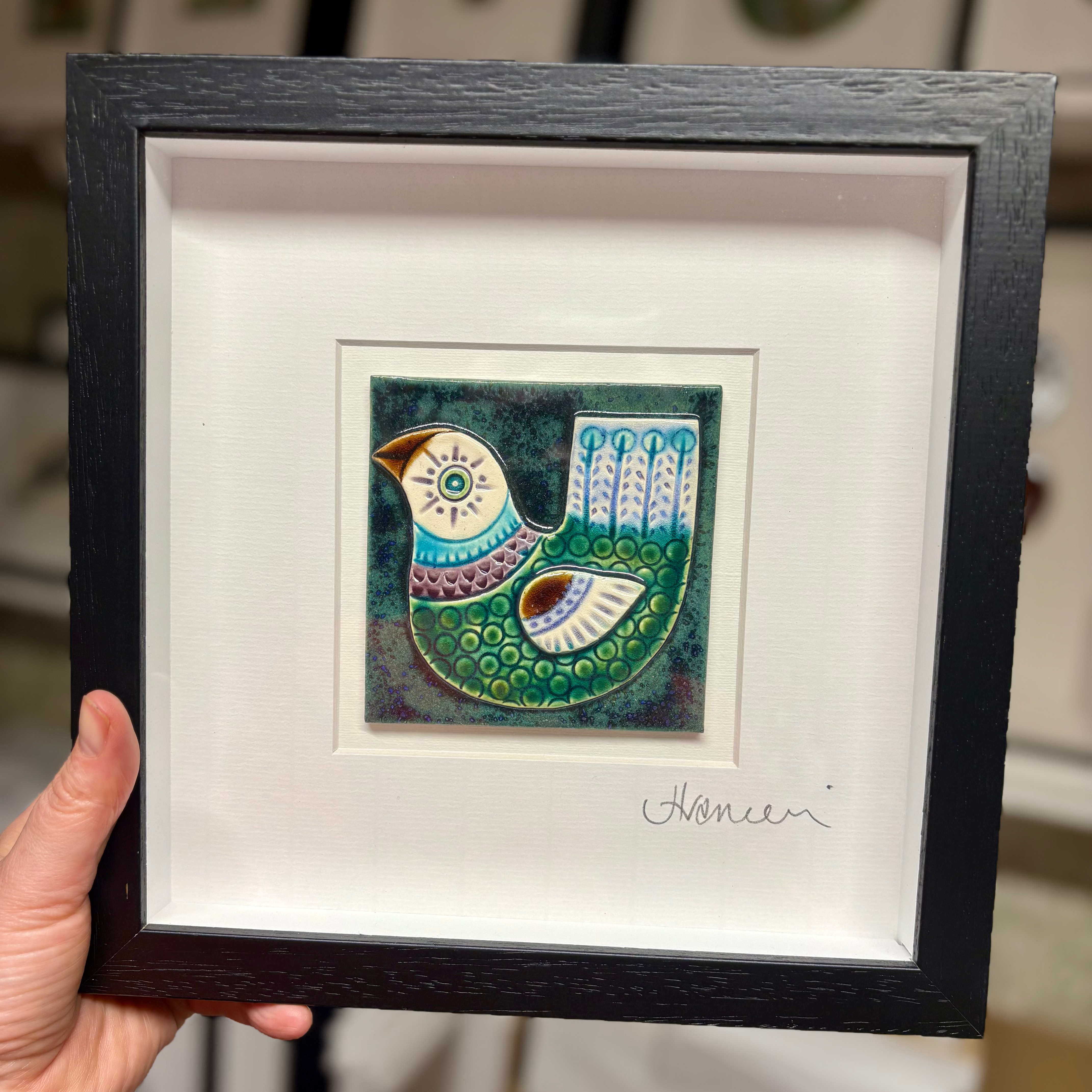 Discounted Bird Tile Frame