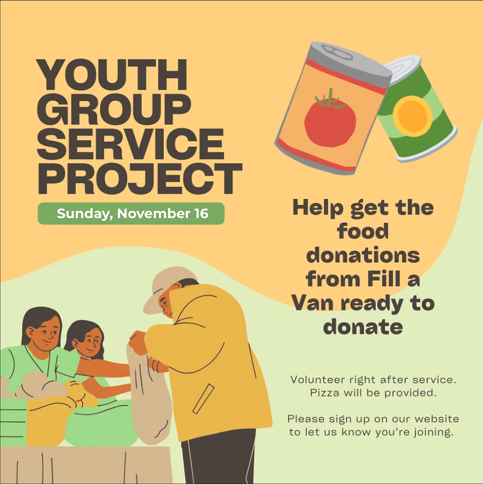 Youth Group Service Project