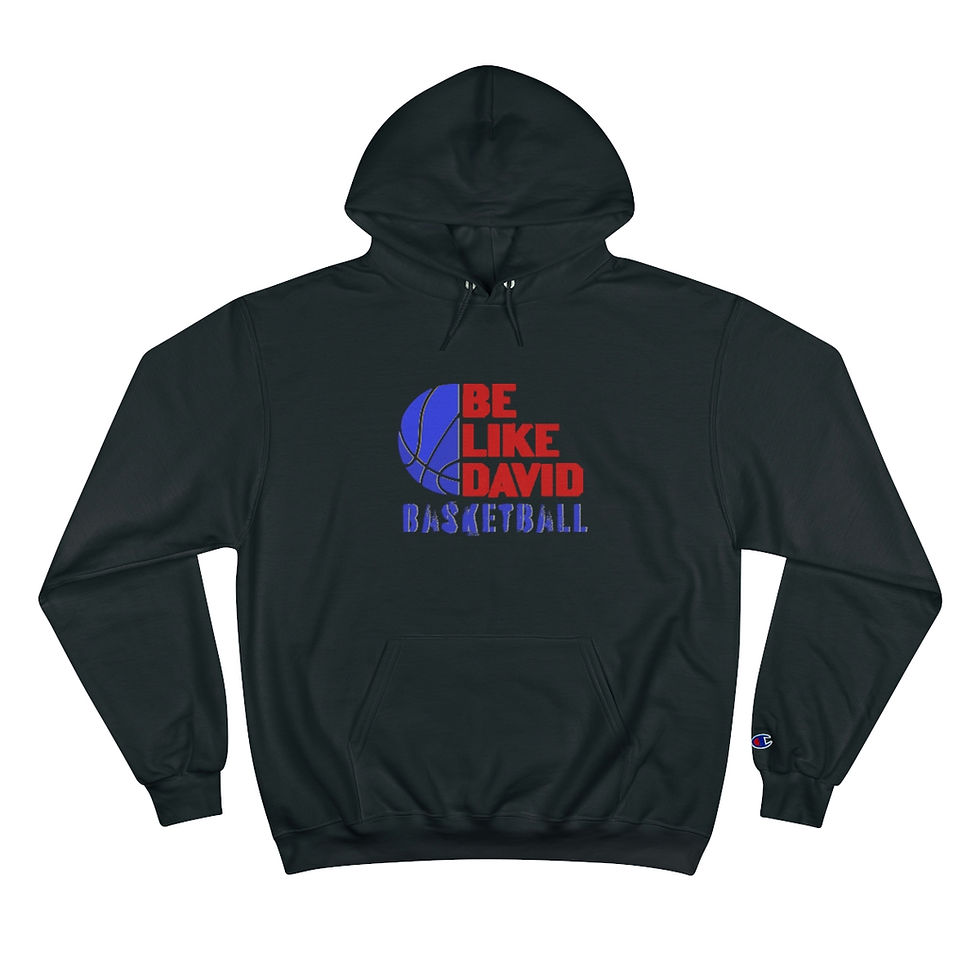 Thumbnail: Be Like David | Red Line Hoodie