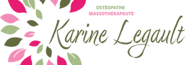 Logo Karine Legault osteopathe massotherapeute