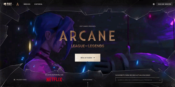 Arcane the Animated Series of League of Legends