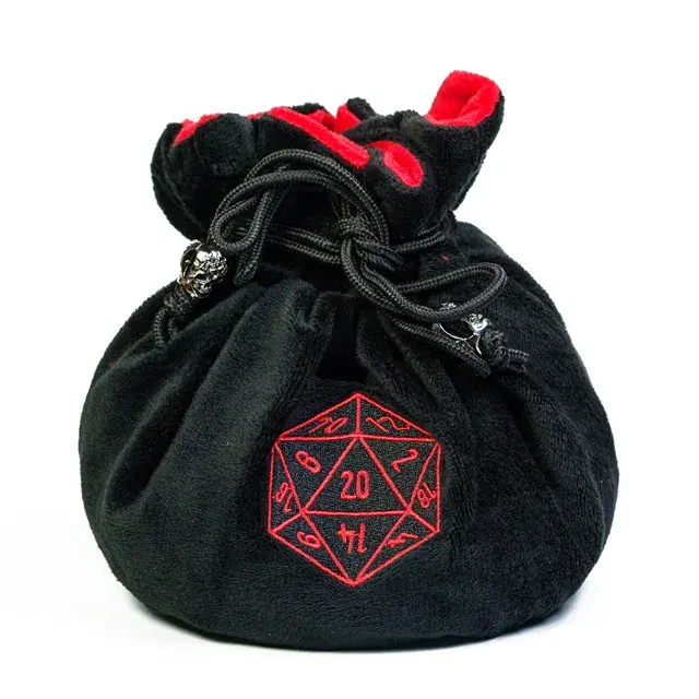 Into the Night Raven Fire Dice Bag