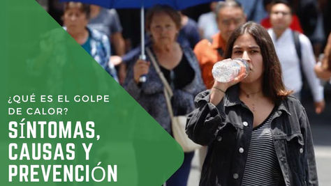 ¿Qué es el golpe de calor? Síntomas, causas y prevención