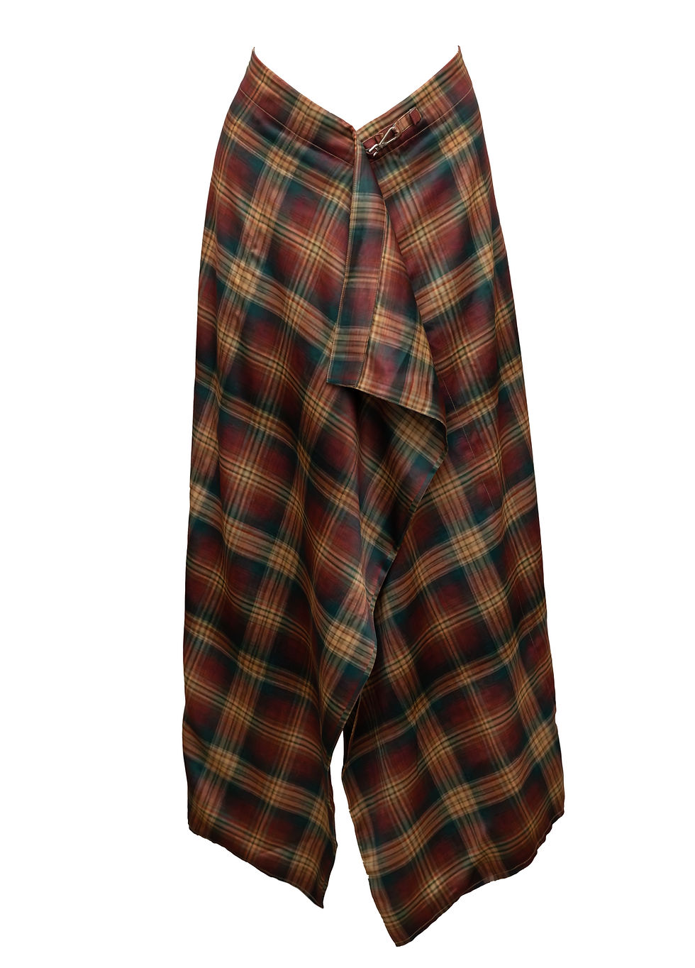 ALIZA SKIRT SATIN CARREAUX