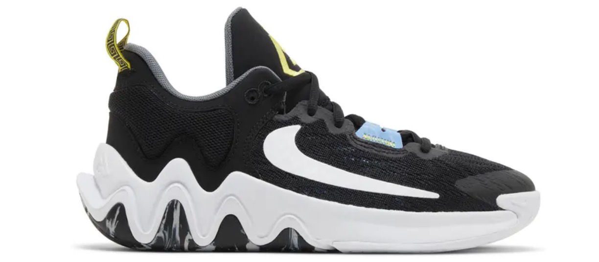 Pre-owned 2 Nike Giannis Immortality 2 GS 'Black White'