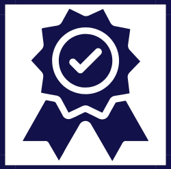 Ribbon Icon for Excellence