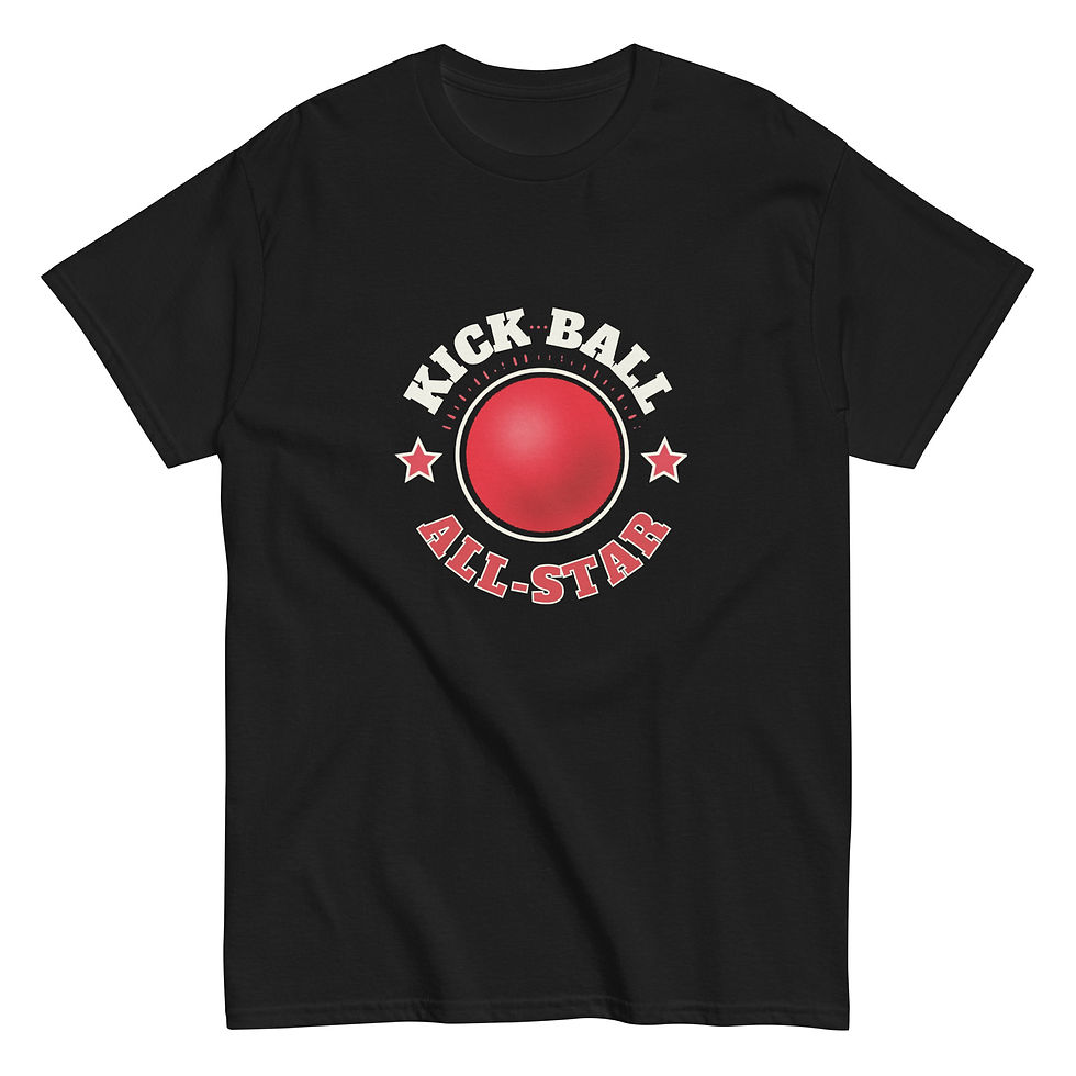 Thumbnail: kick ball all-star - Unisex classic tee