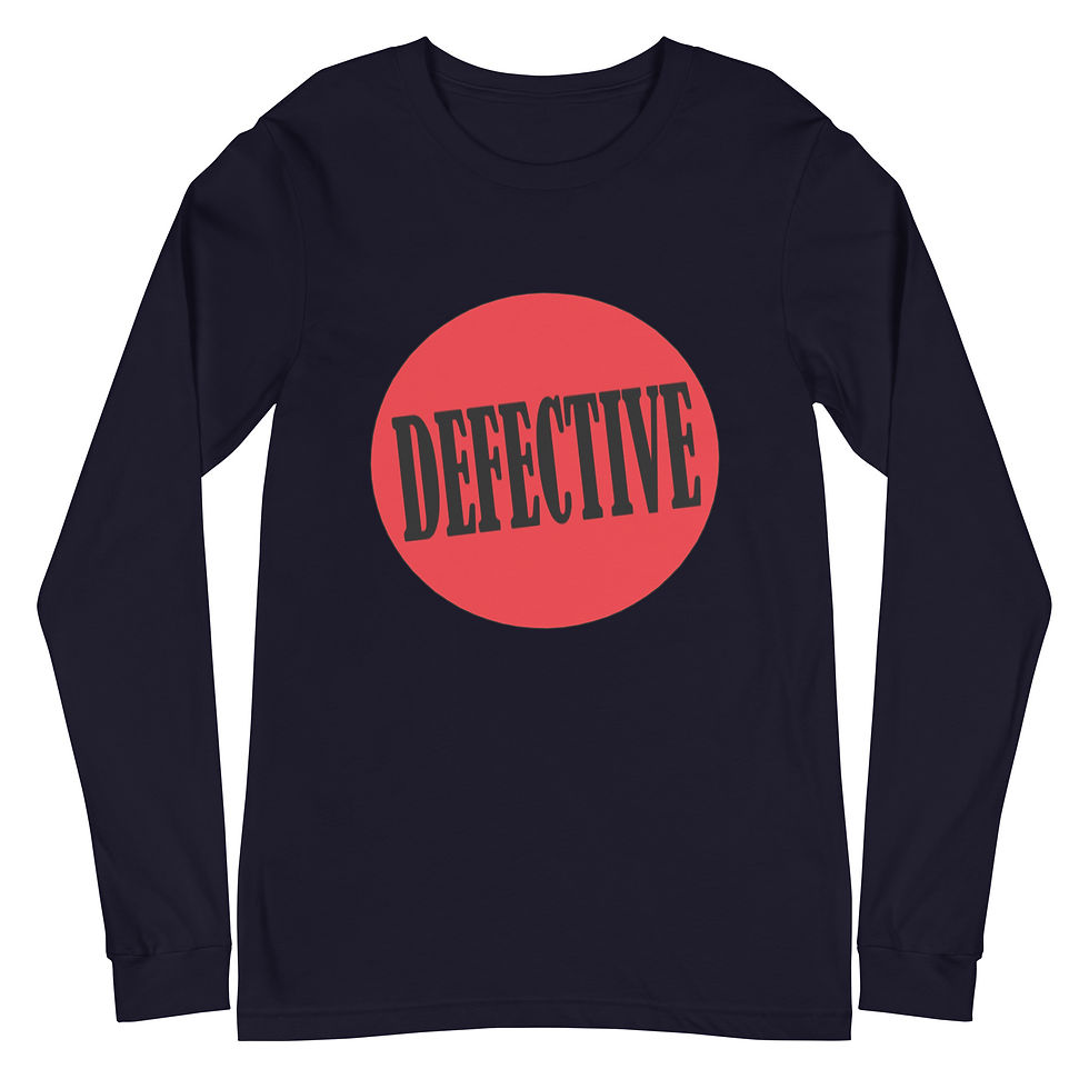 Thumbnail: defective - cbLc - Unisex Long Sleeve Tee
