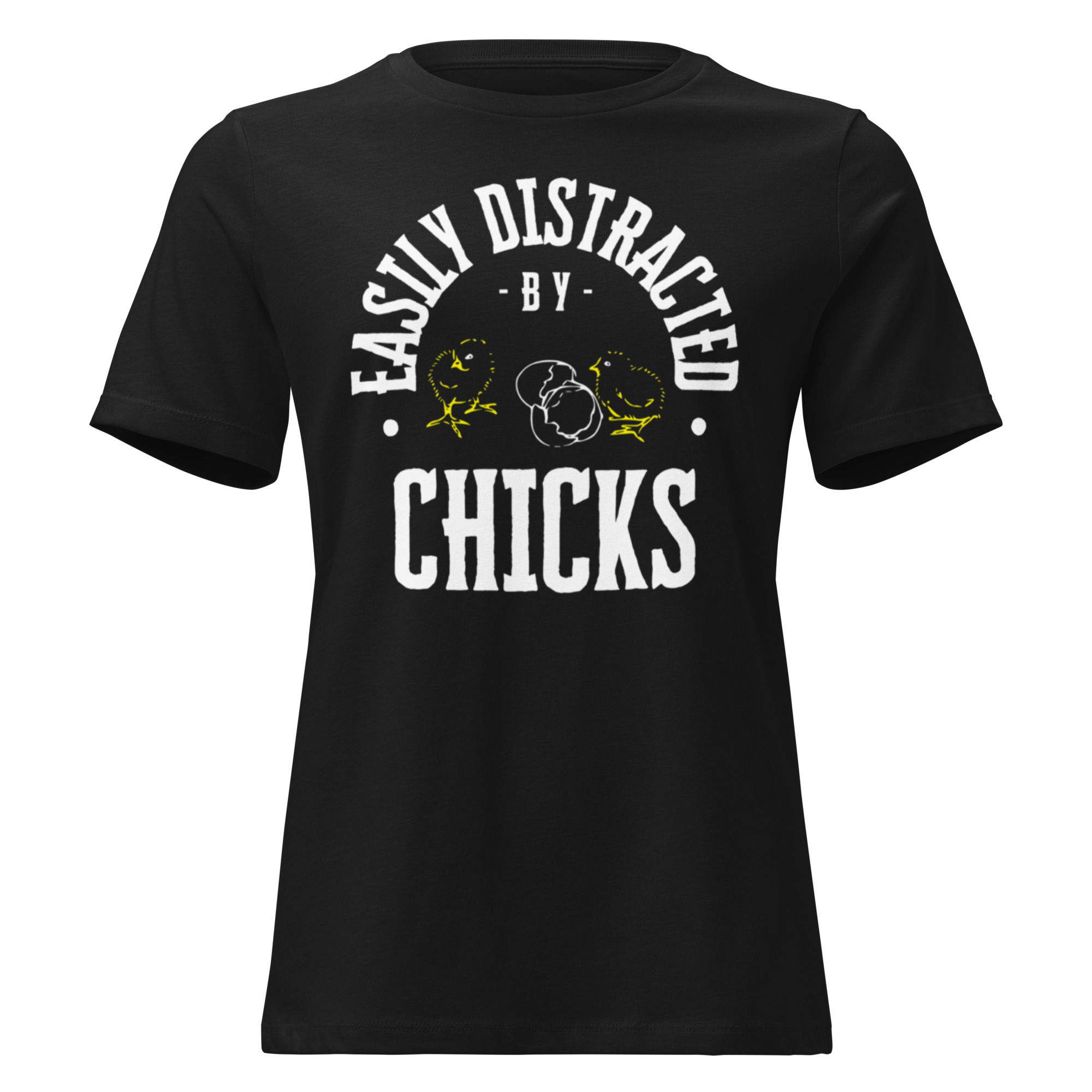 easily distracted - cbLc - Women's Relaxed T-Shirt