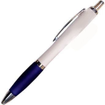 Thumbnail: Basset Pen (White) Style #PNSP6755