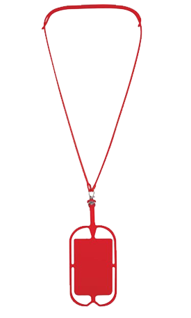 Miniatura: Silicone Lanyard with Phone Holder and Wallet Style #CPWP4530