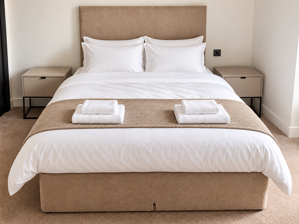 Clean bed for end of tenancy cleaning Birmingham