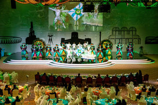 Tropicalia Brazilian show performing for the Royal Family in Qatar