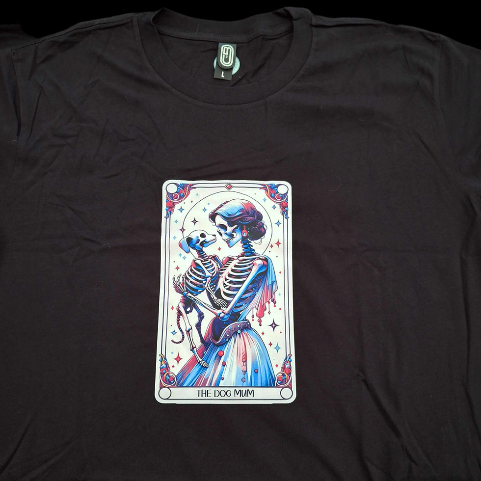 Dog Mum Tarot tshirt - L