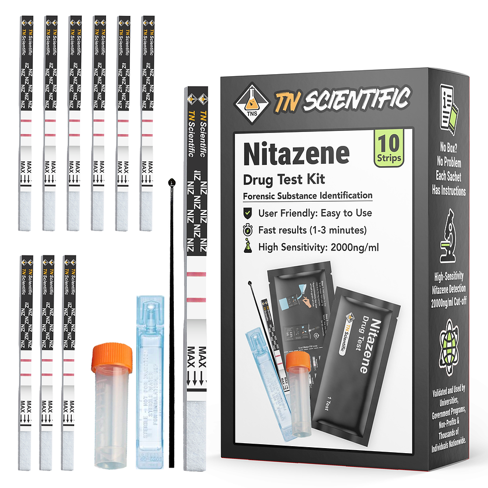 Thumbnail: TN Scientific |  Nitazene Test Strip Drug Test Kits | Choose Your Quantity