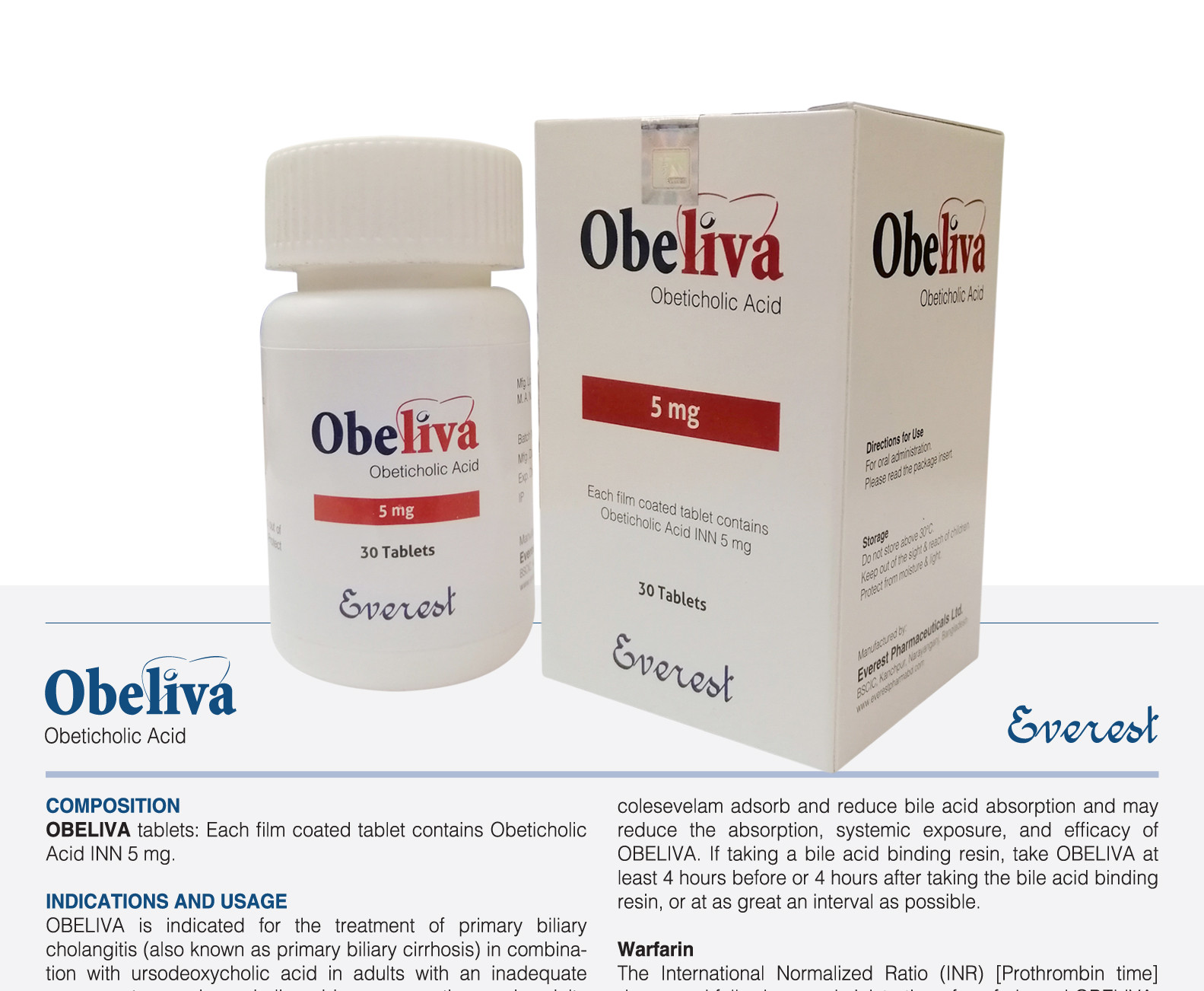 Obeticholic Acid 5 mg
