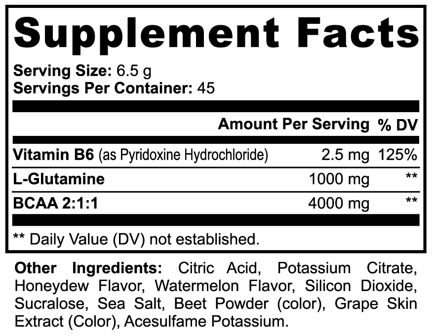 Thumbnail: Optimum BCAA Pre/Post Workout Powder (Honeydew/Watermelon)