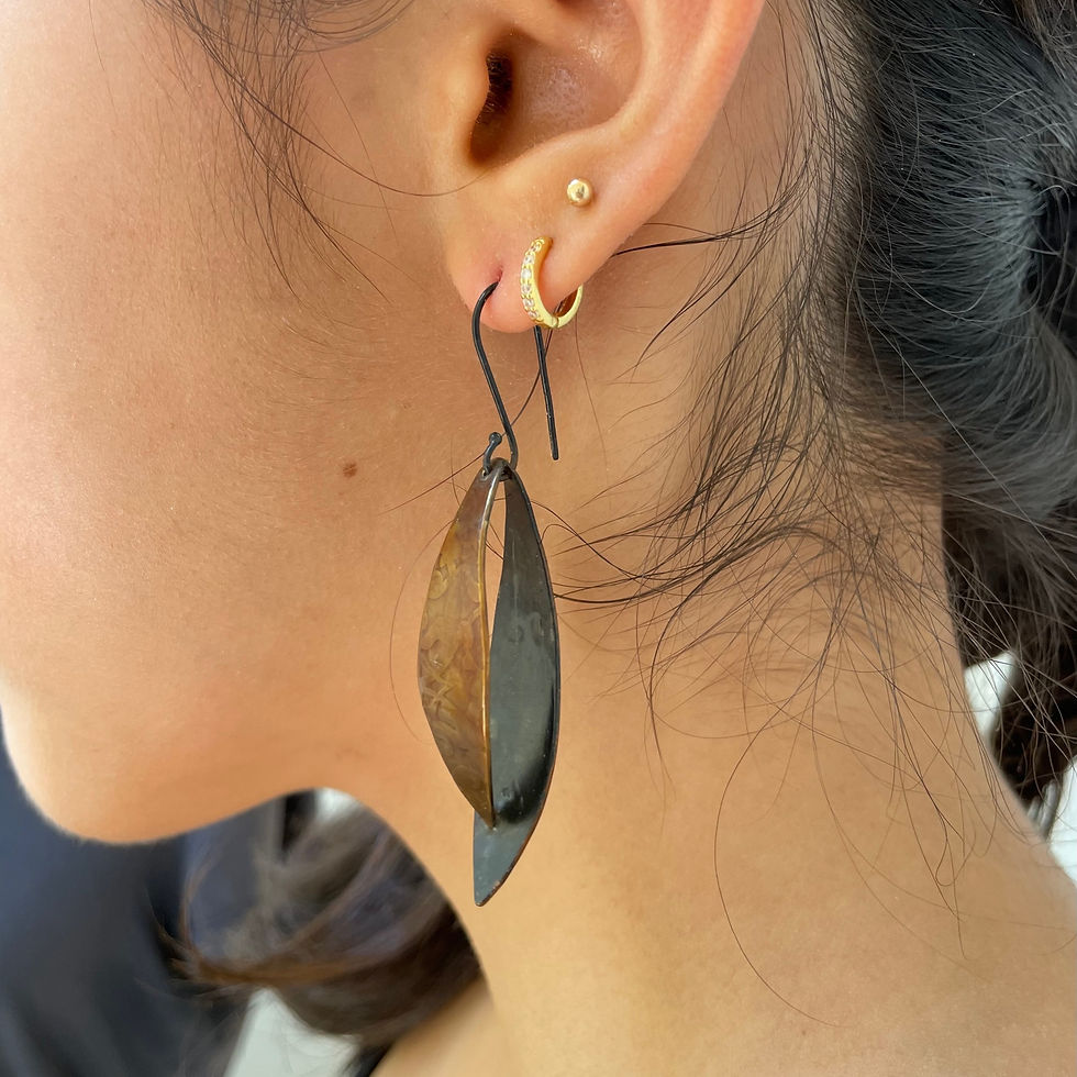 Thumbnail: Leaf Drop Earring