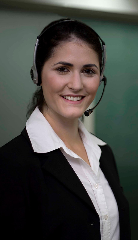 Outsourced female inside-sales repB