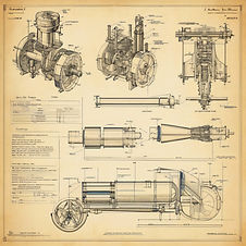 vintage image of sheet metal engineering blueprints.jpg