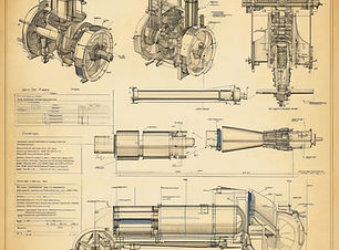vintage image of sheet metal engineering blueprints.jpg