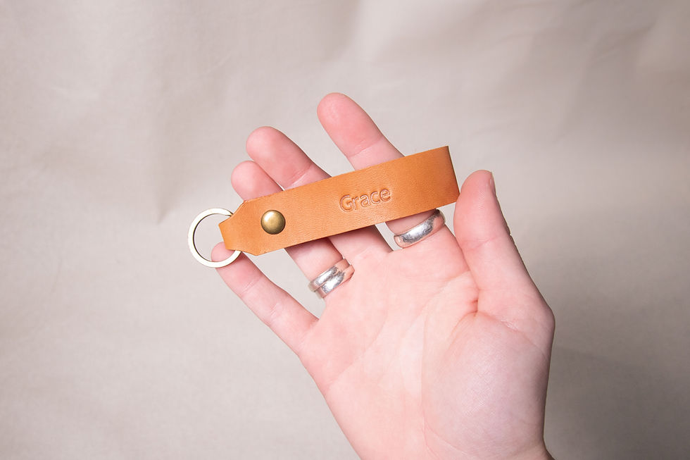 Thumbnail: Leather Keyring