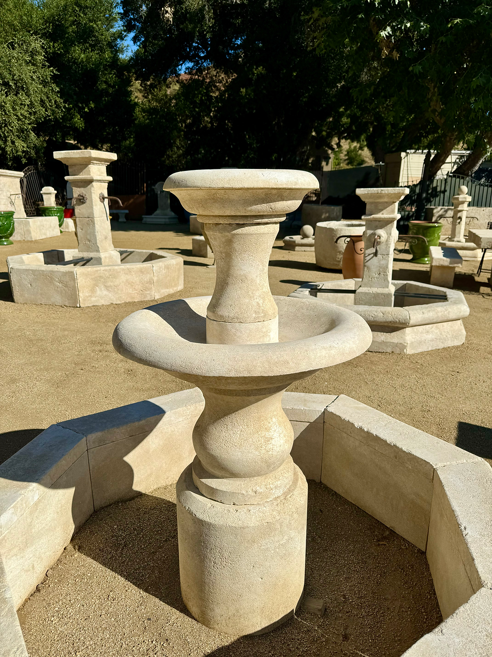 Thumbnail: Limestone Fountain from France, hand carved in Provence