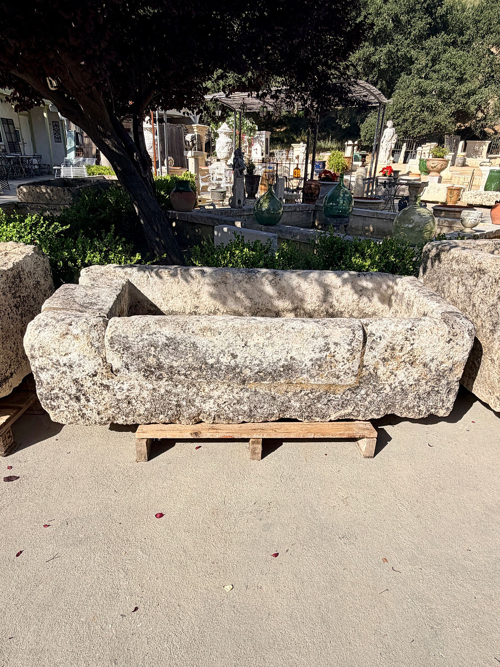 Thumbnail: Antique Limestone Fountain from France