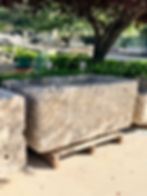 Antique Limestone trough from France